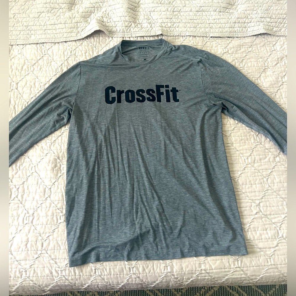 NoBull CrossFit Performance Long Sleeve- Heather Gray